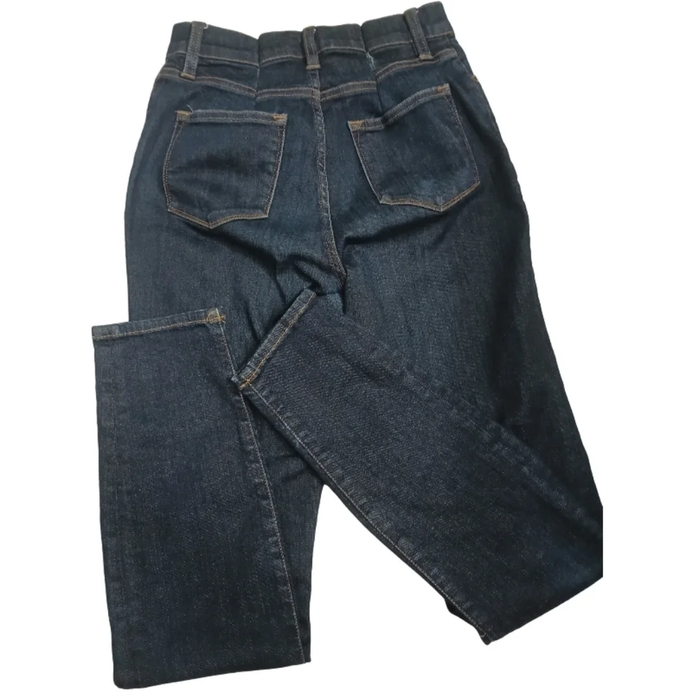 J.‎ Crew Lookout High-Rise Skinny Jeans Dark Wash Size 27 - Picture 4 of 9